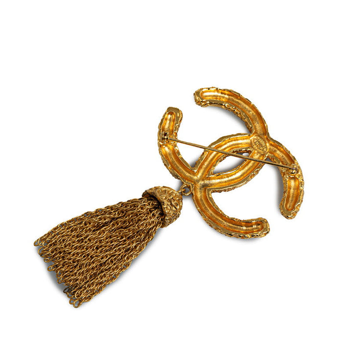 Top Quality Chanel COCOMARK TASSEL BROTHER GOLD MECKING LADY Top Quality Chanel Top Quality Chanel COCOMARK TASSEL BROTHER GOLD MECKING LADY CHANEL