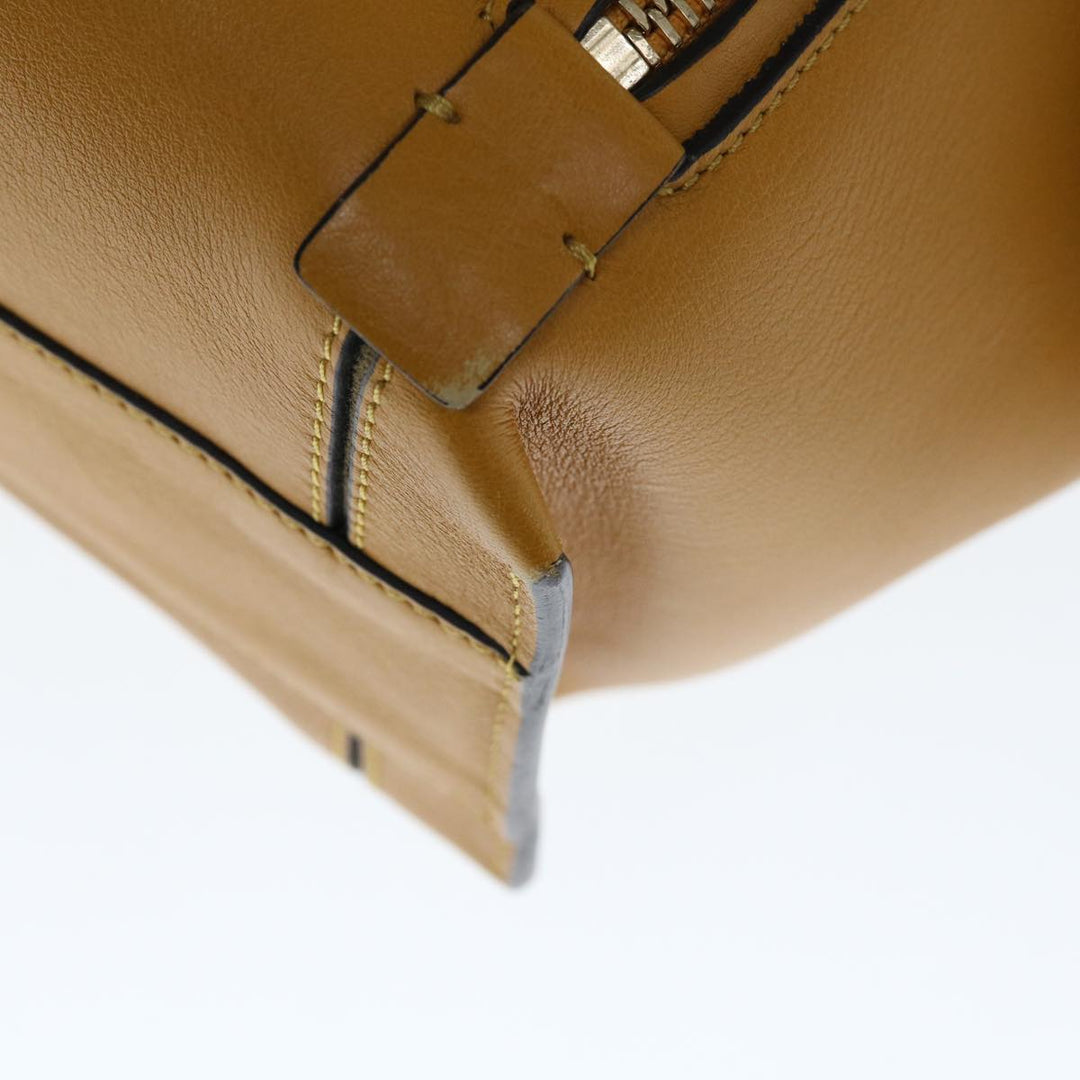 Chloe Tote Bag Leather Yellow 65259