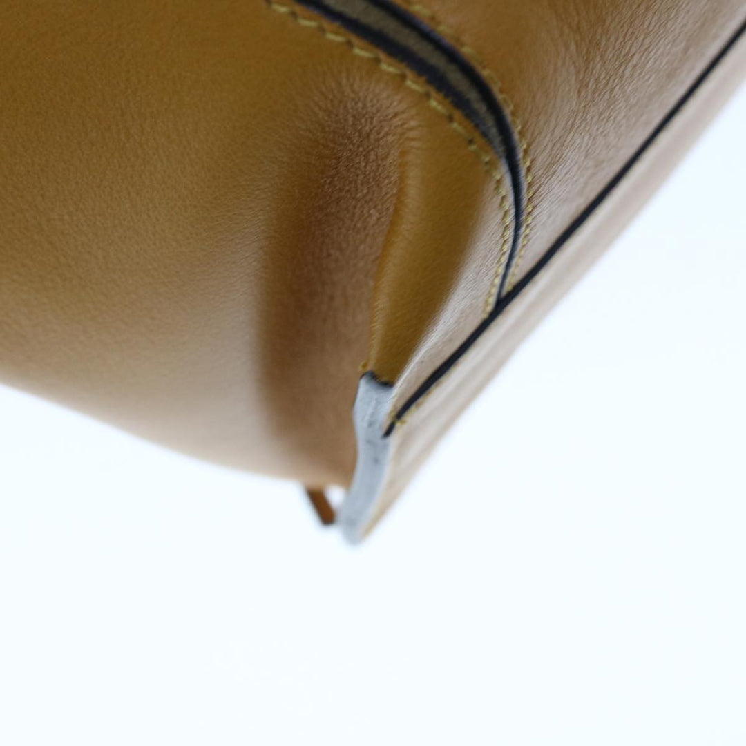 Chloe Tote Bag Leather Yellow 65259