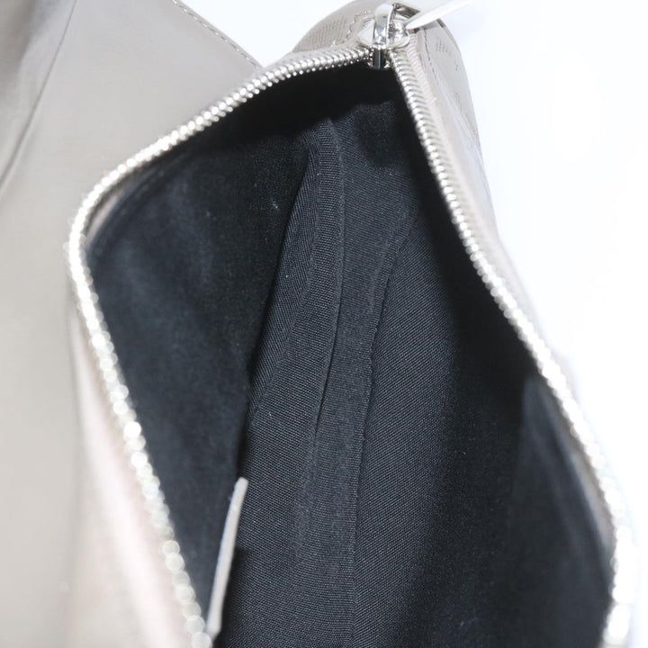 CHRISTIAN Top quality Dior Saddle bag Oblique Trotter Canvas Shoulder Bag Gray Auth 65327A