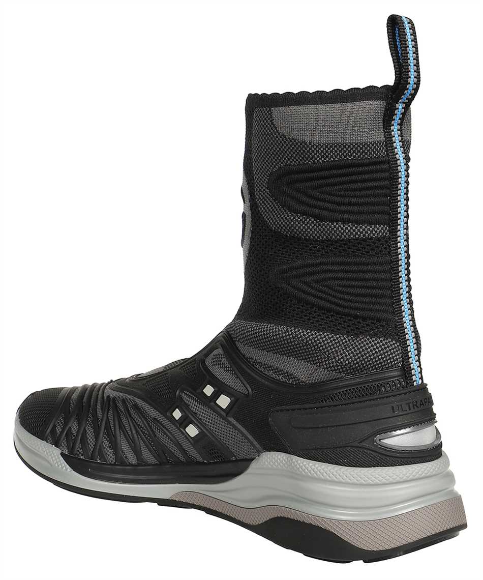 KNITTED HIGH-TOP SNEAKERS