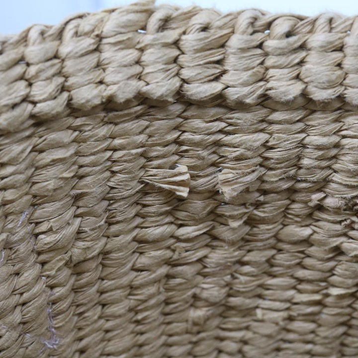 Chloe Basket Tote Bag Straw Beige 65665