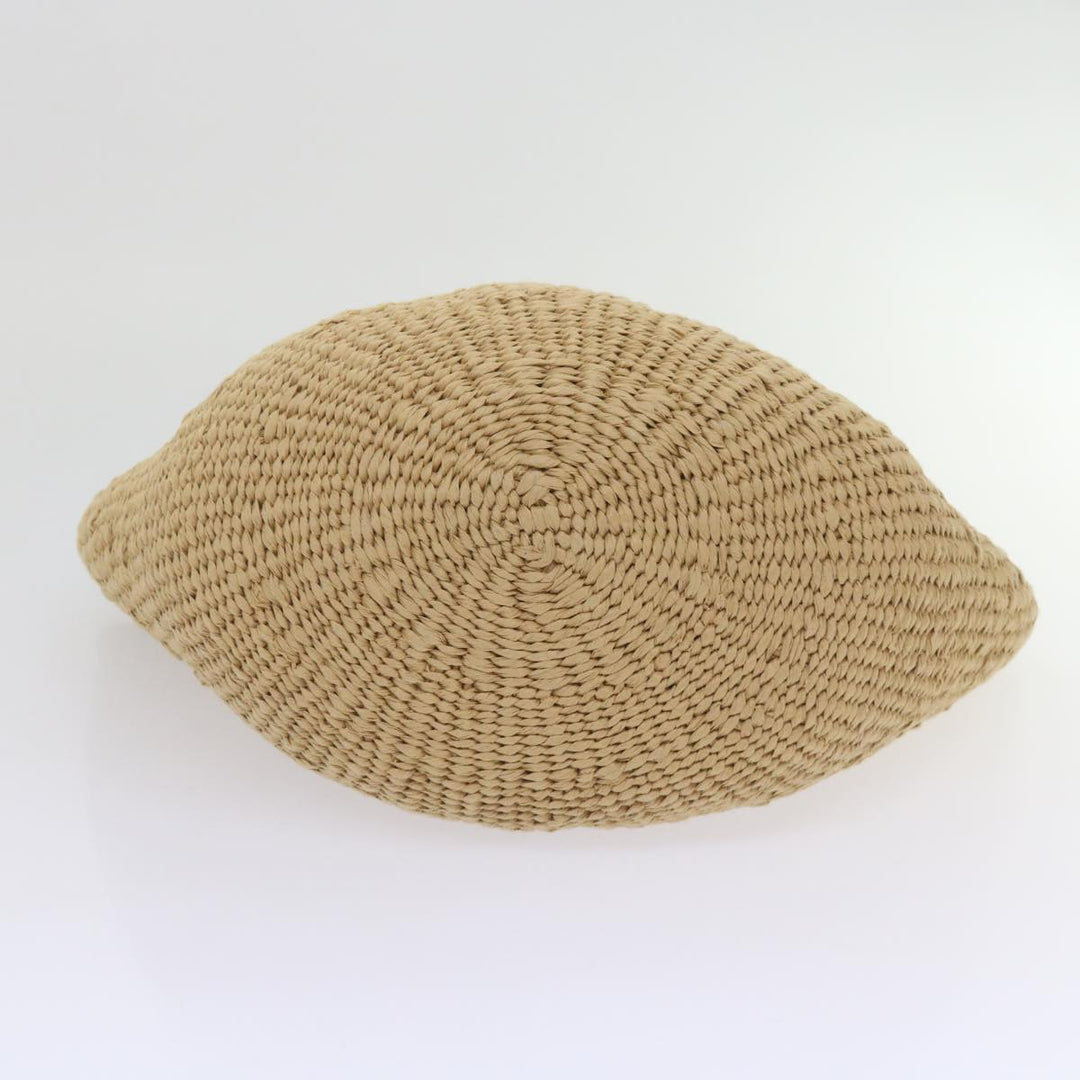 Chloe Basket Tote Bag Straw Beige 65665