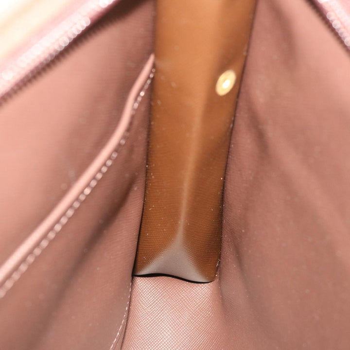 BurberrySs Nova Check Clutch Bag Canvas Brown Auth 65917