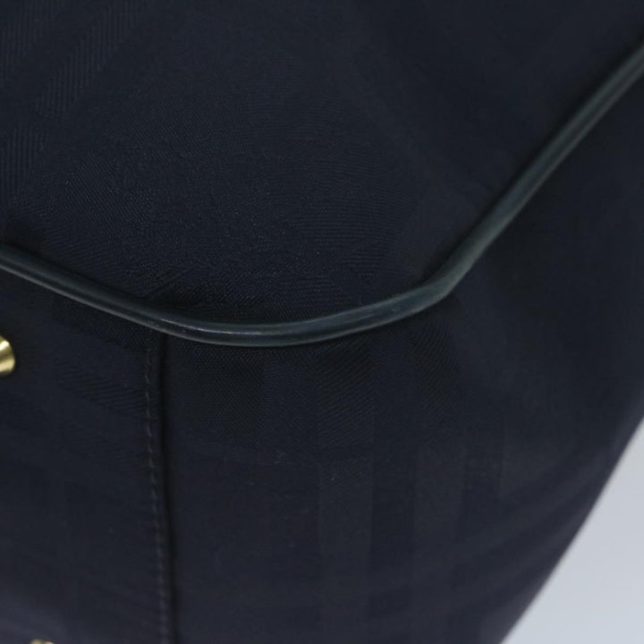 BurberrySs Nova Check Tote Bag Nylon Canvas Navy Auth 65964