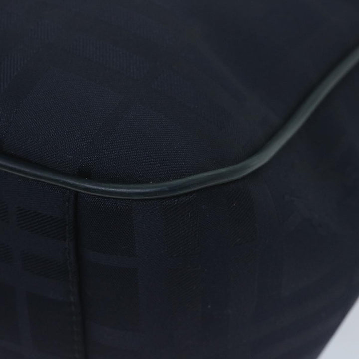 BurberrySs Nova Check Tote Bag Nylon Canvas Navy Auth 65964