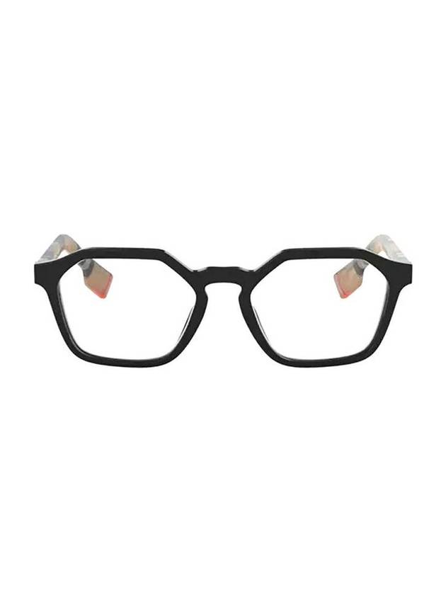 Burberry Eyewear Square Horn-Rim Eyeglasses Black