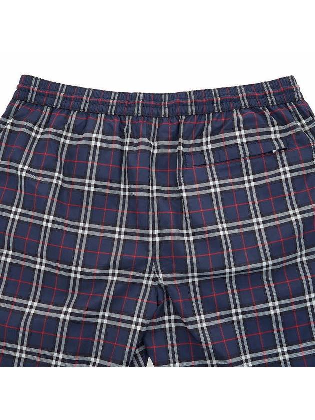 Burberry Check Swim Shorts Navy