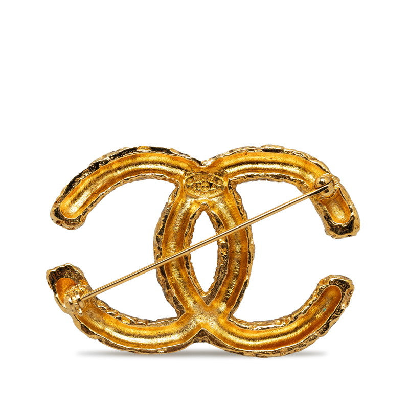 Top Quality Chanel Vintage  Cocomark Rage Brochure Gold   Chanel