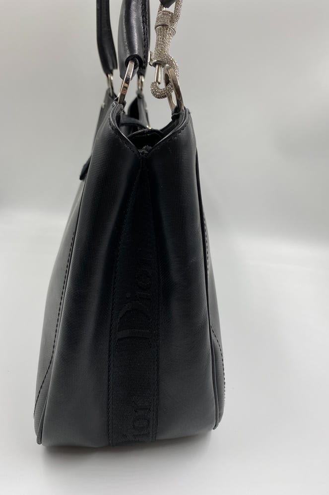 Christian Top quality Dior bag with Swarovski clip