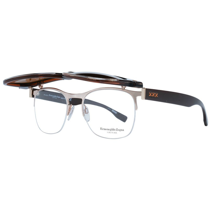 Zegna Couture Brown Men Men's Sunglasses