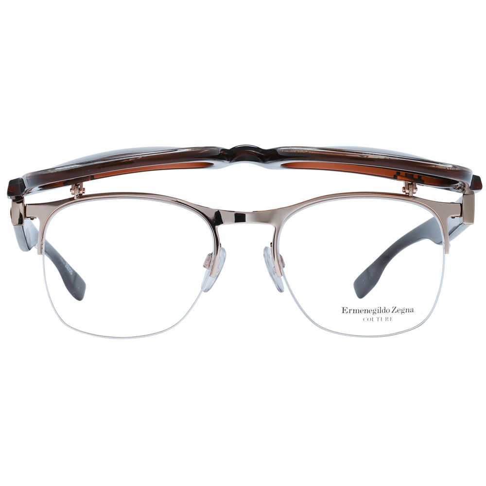 Zegna Couture Brown Men Men's Sunglasses