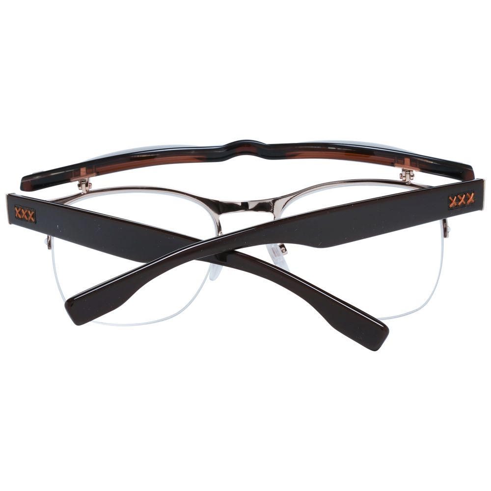 Zegna Couture Brown Men Men's Sunglasses