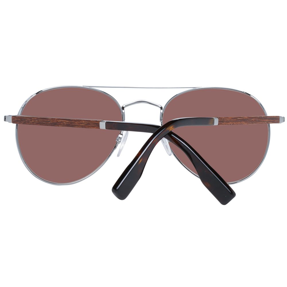 Zegna Couture Gray Men Men's Sunglasses