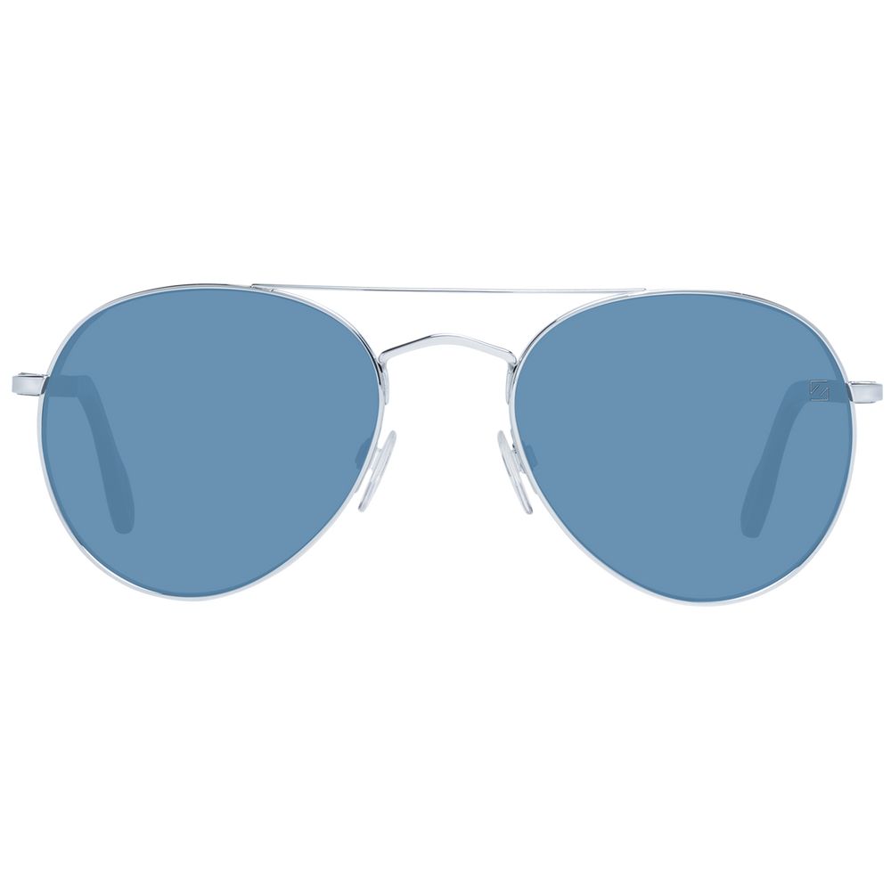 Zegna Couture Silver Men Men's Sunglasses