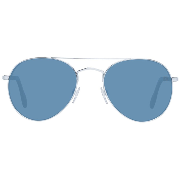Zegna Couture Silver Men Men's Sunglasses
