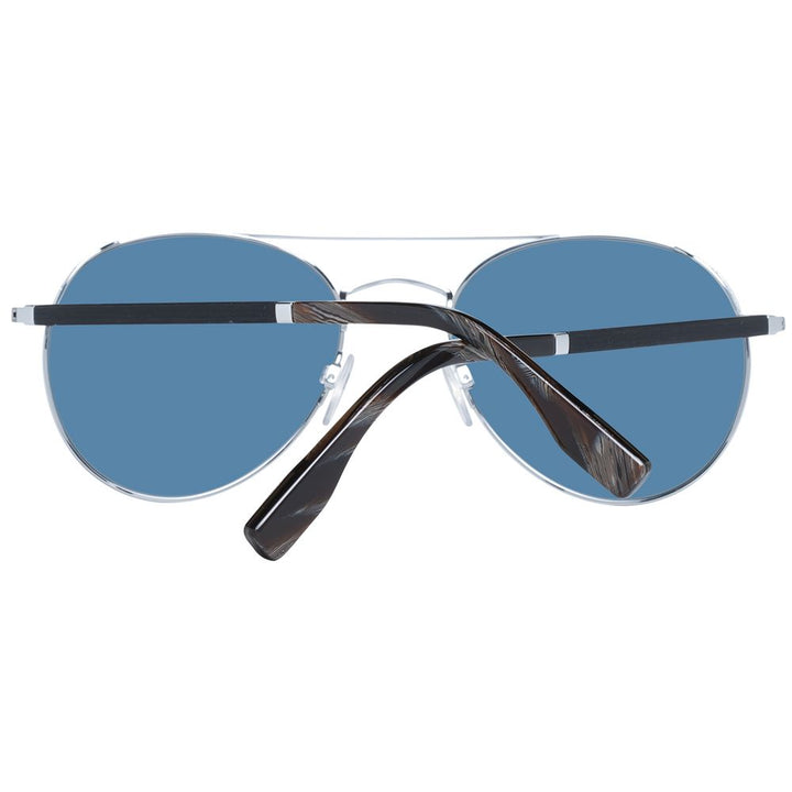 Zegna Couture Silver Men Men's Sunglasses