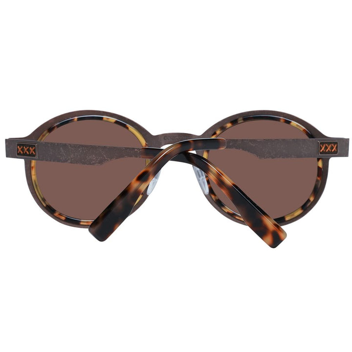 Zegna Couture Bronze Men Men's Sunglasses