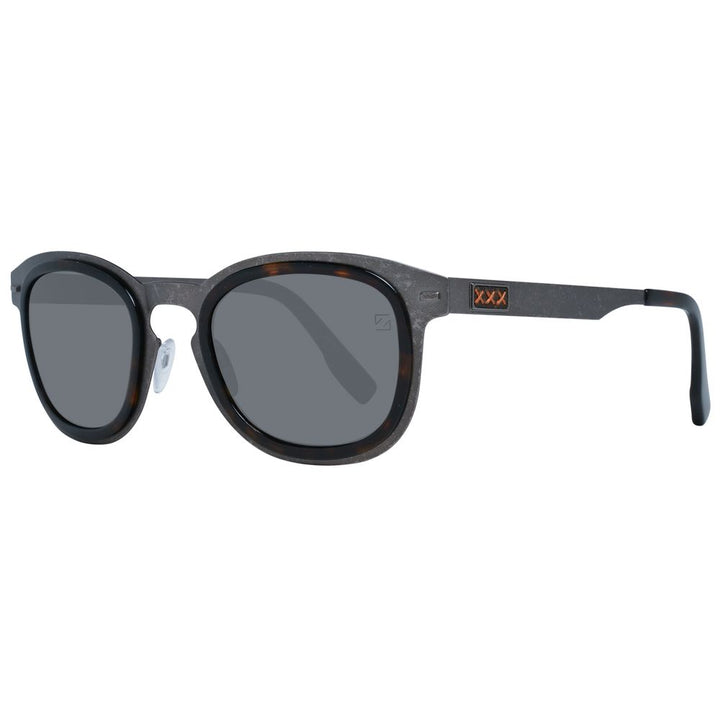Zegna Couture Gray Men Men's Sunglasses