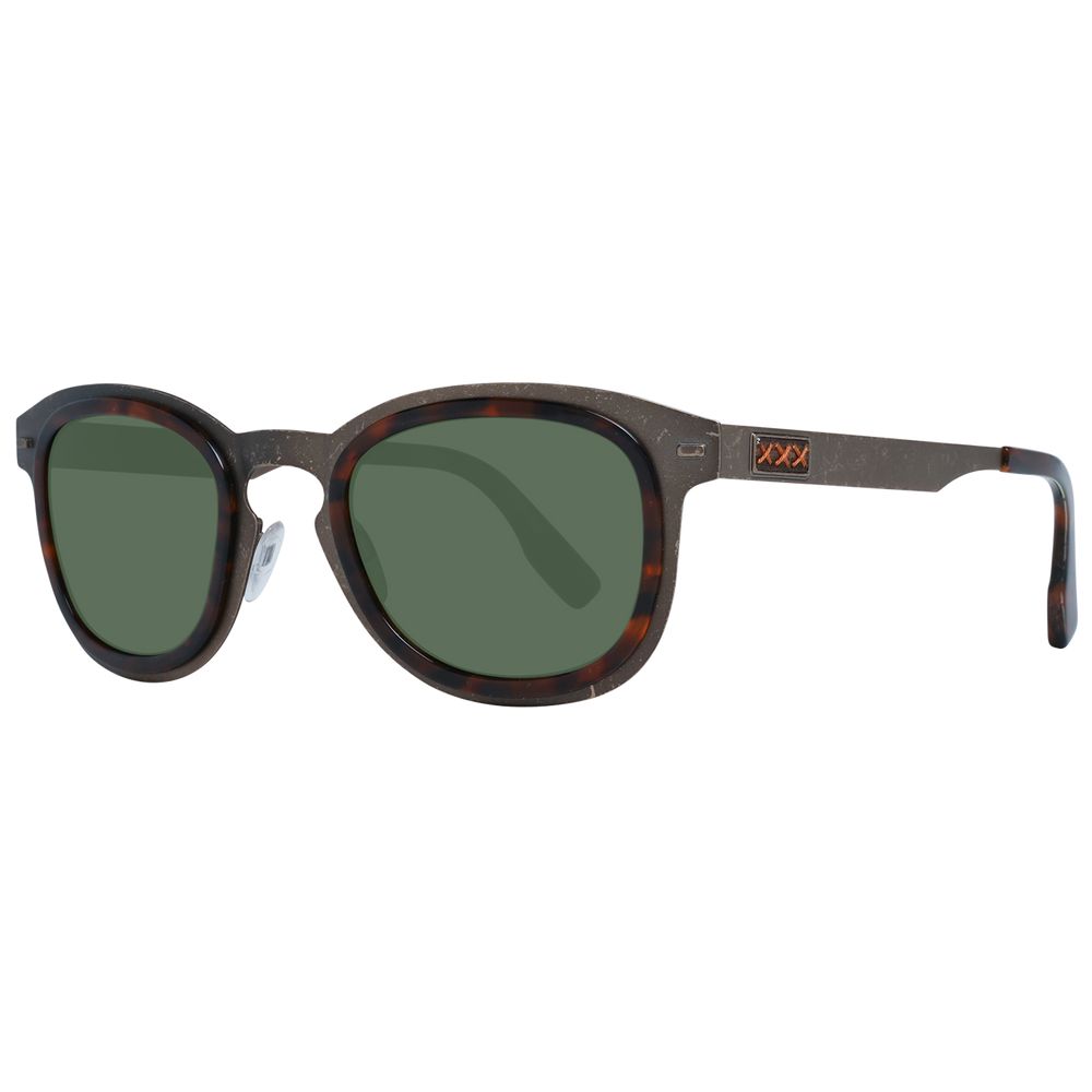Zegna Couture Gray Men Men's Sunglasses