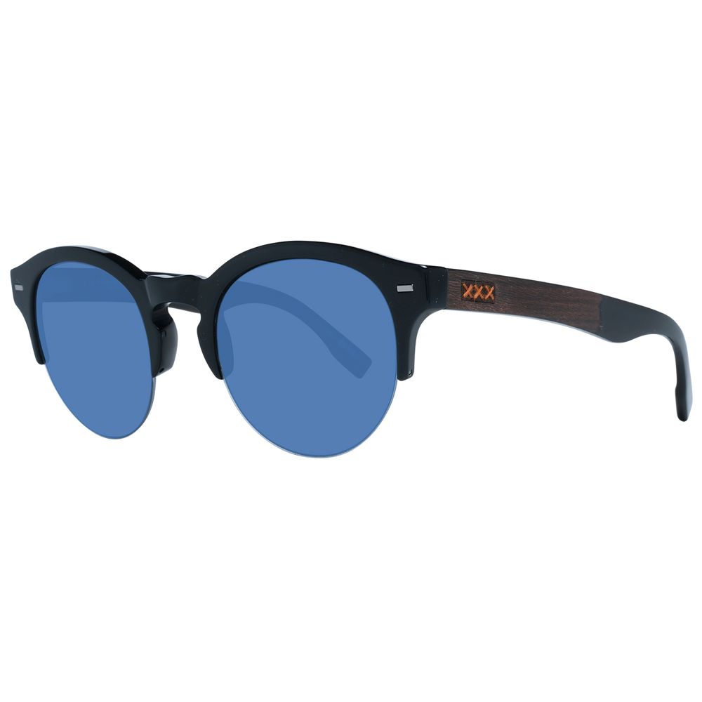 Zegna Couture Black Men Men's Sunglasses