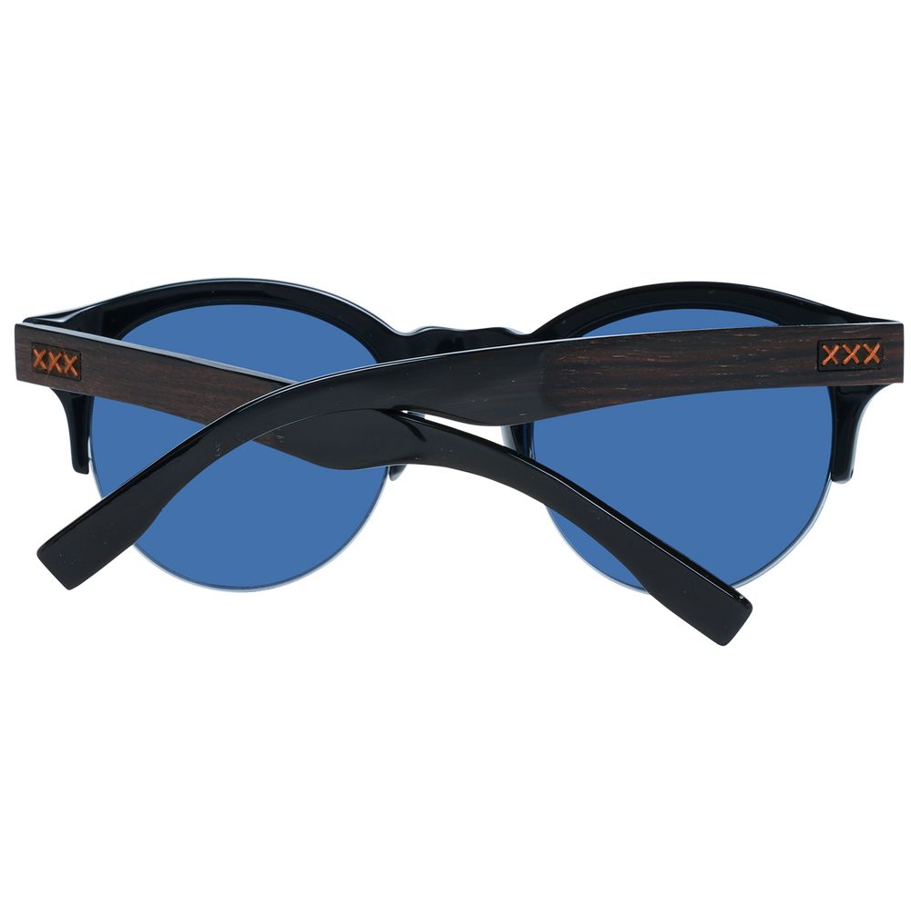 Zegna Couture Black Men Men's Sunglasses