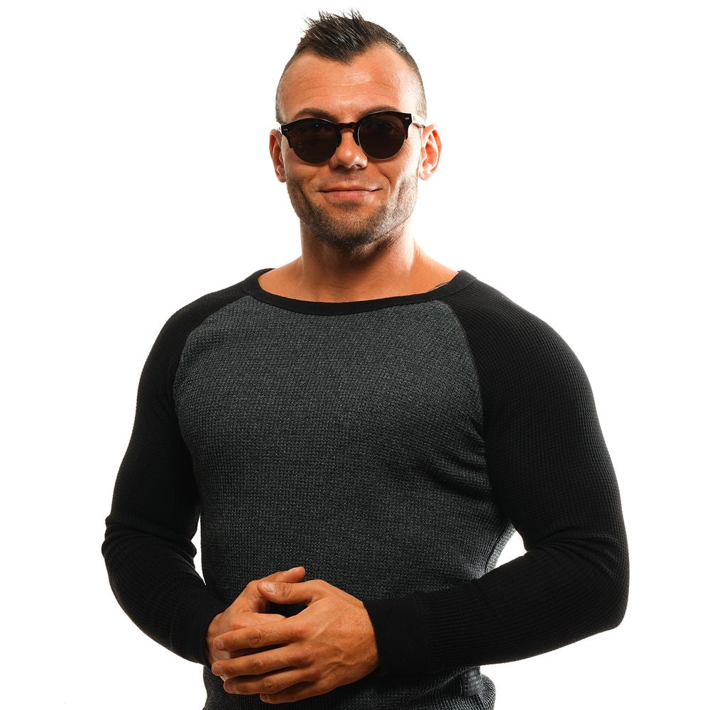 Zegna Couture Brown Men Men's Sunglasses