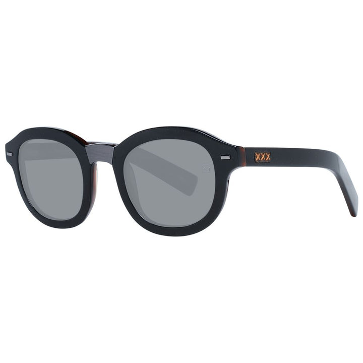 Zegna Couture Black Men Men's Sunglasses