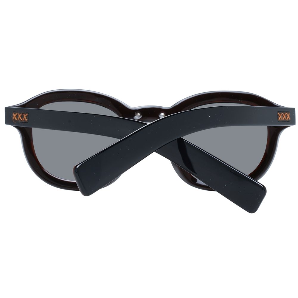 Zegna Couture Black Men Men's Sunglasses