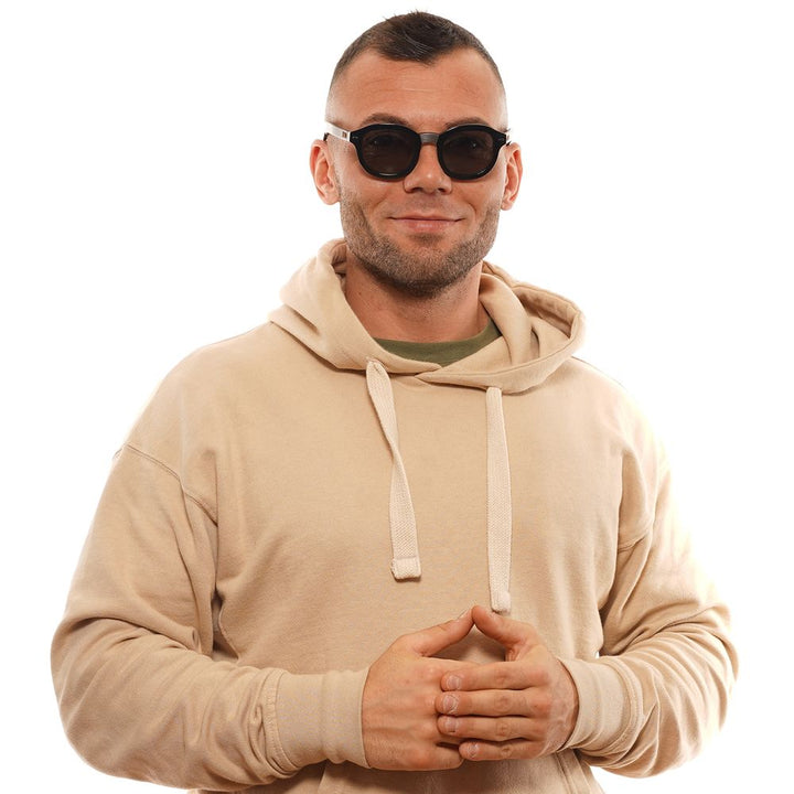 Zegna Couture Black Men Men's Sunglasses