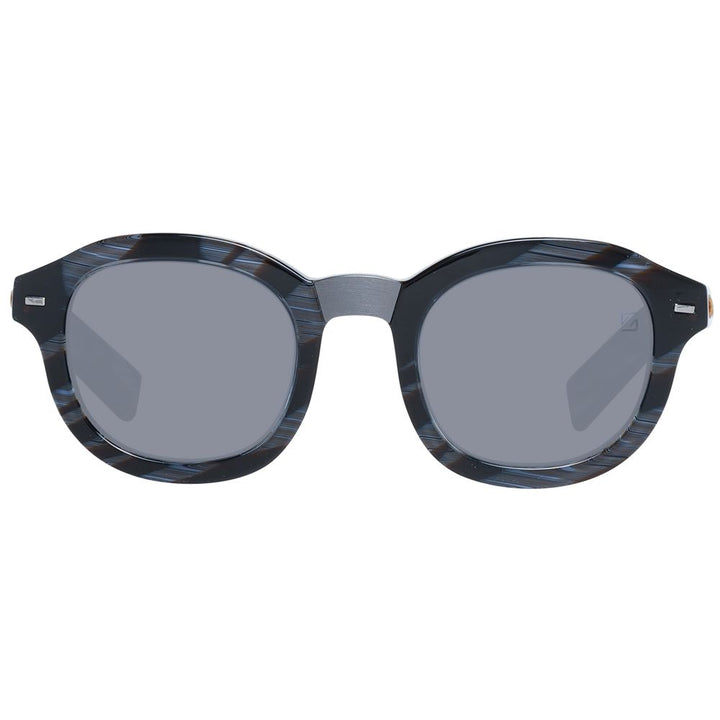 Zegna Couture Blue Men Men's Sunglasses