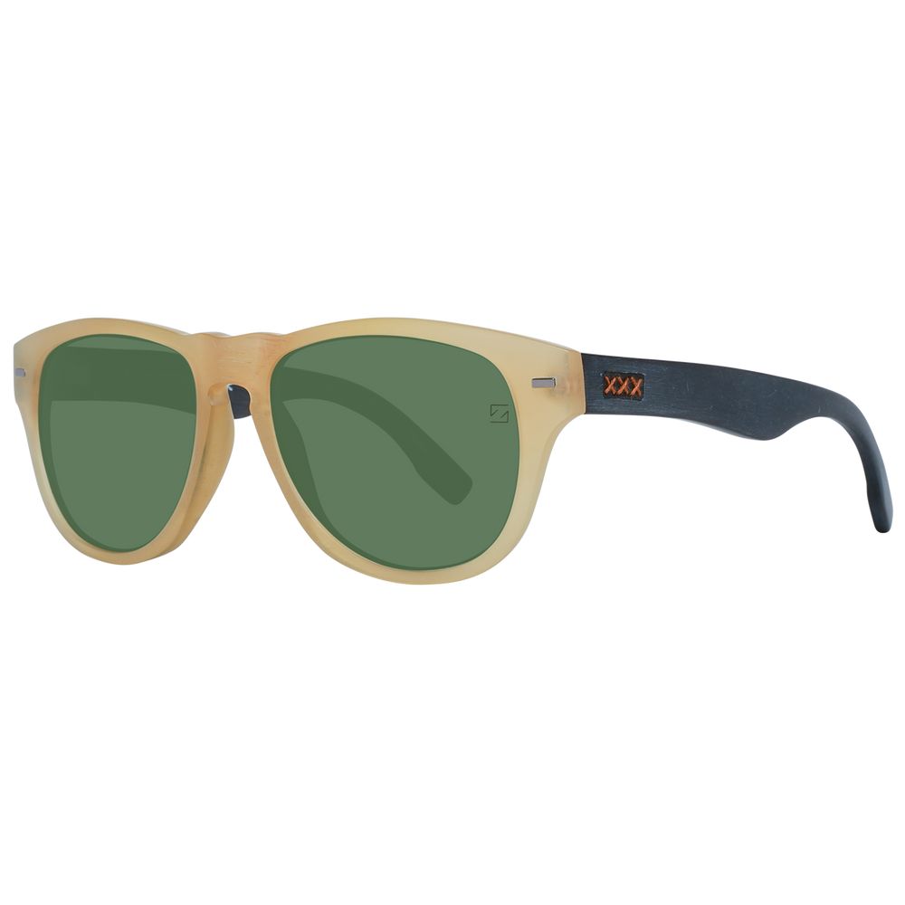 Zegna Couture Brown Men Men's Sunglasses
