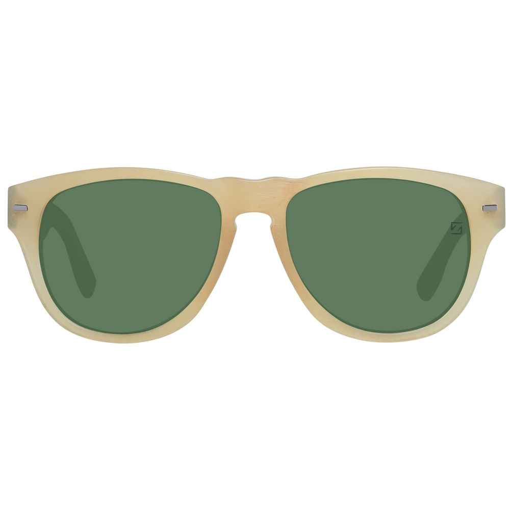 Zegna Couture Brown Men Men's Sunglasses