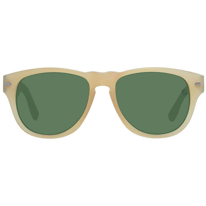 Zegna Couture Brown Men Men's Sunglasses