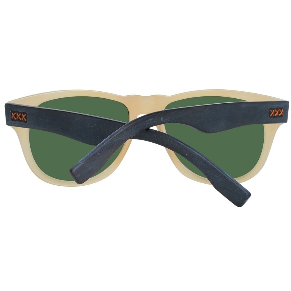 Zegna Couture Brown Men Men's Sunglasses