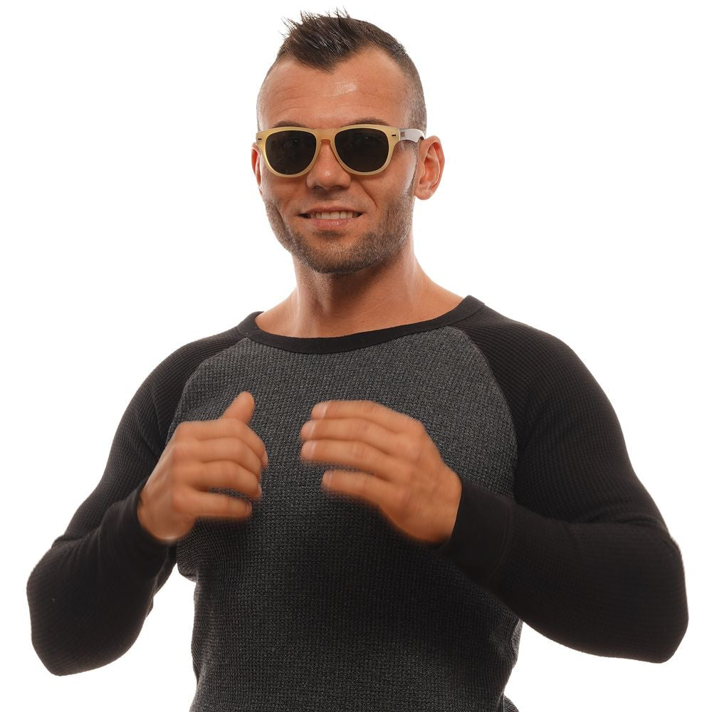 Zegna Couture Brown Men Men's Sunglasses