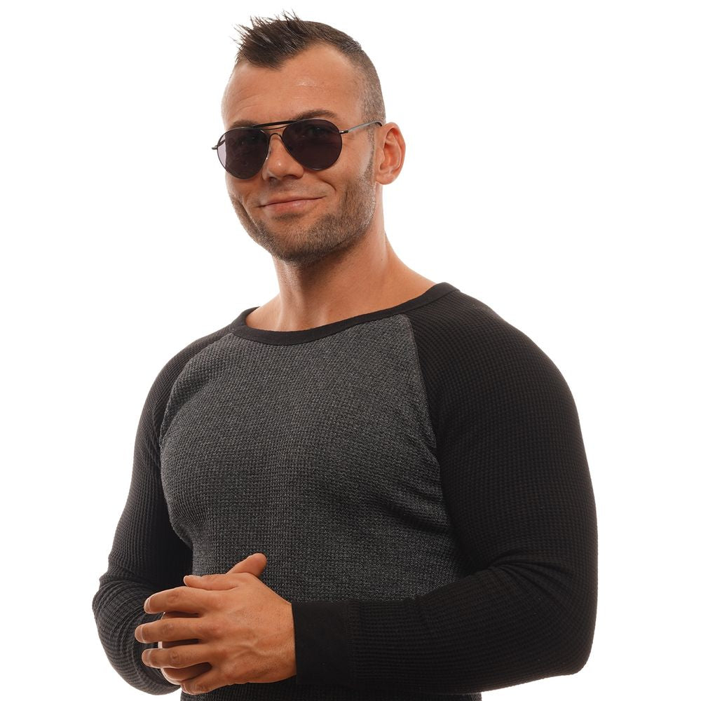 Zegna Couture Black Men Men's Sunglasses