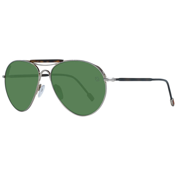 Zegna Couture Gray Men Men's Sunglasses