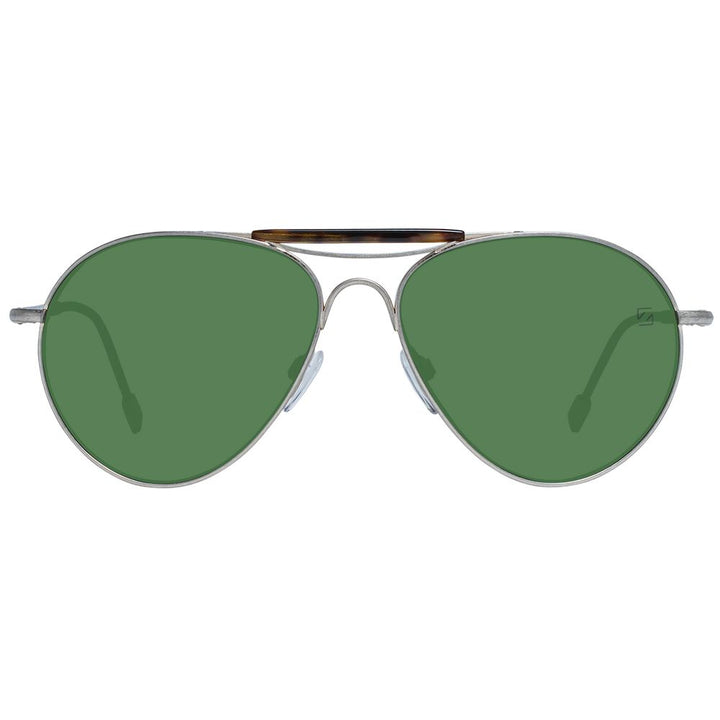 Zegna Couture Gray Men Men's Sunglasses