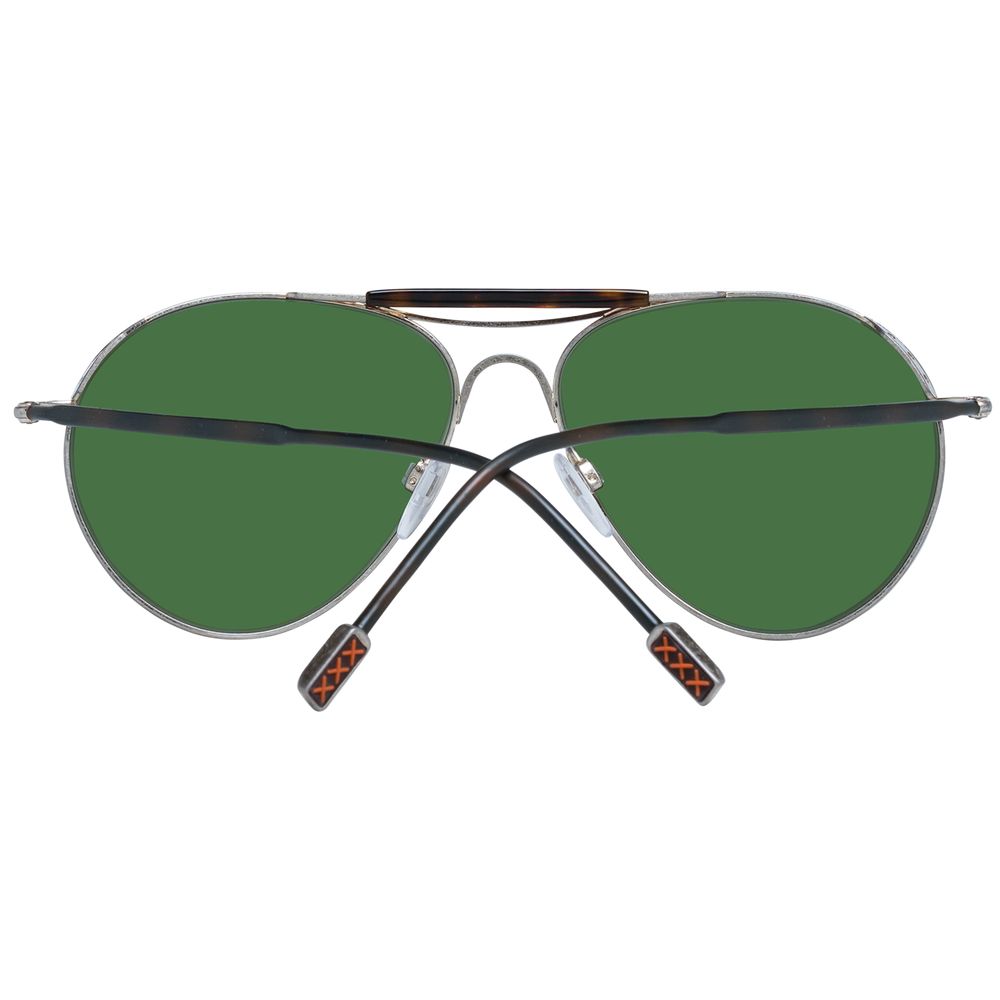 Zegna Couture Gray Men Men's Sunglasses