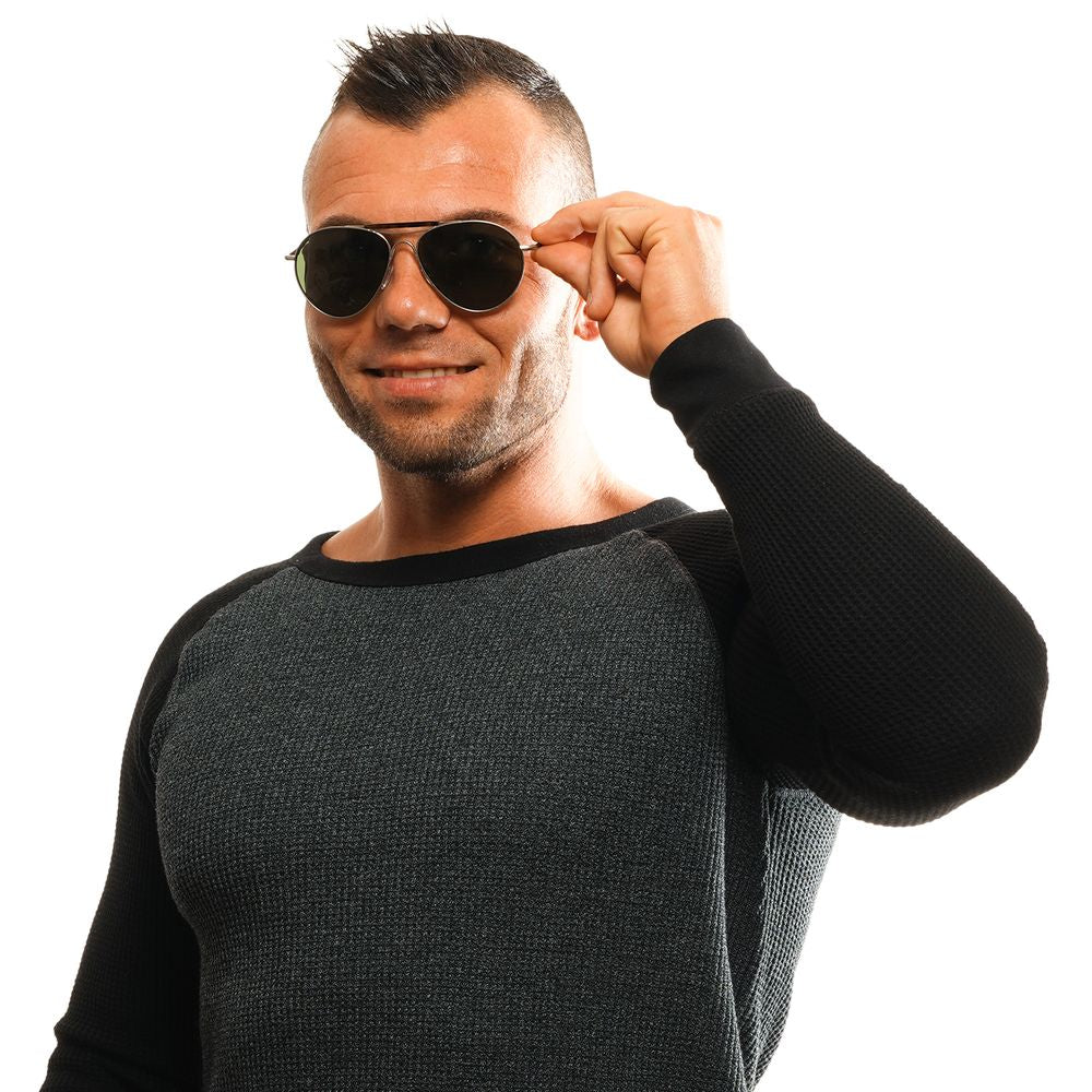 Zegna Couture Gray Men Men's Sunglasses