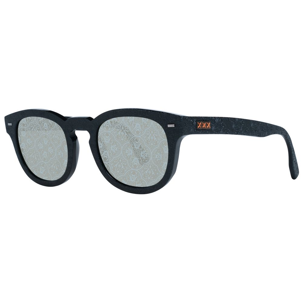 Zegna Couture Black Men Men's Sunglasses