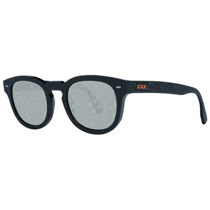 Zegna Couture Black Men Men's Sunglasses