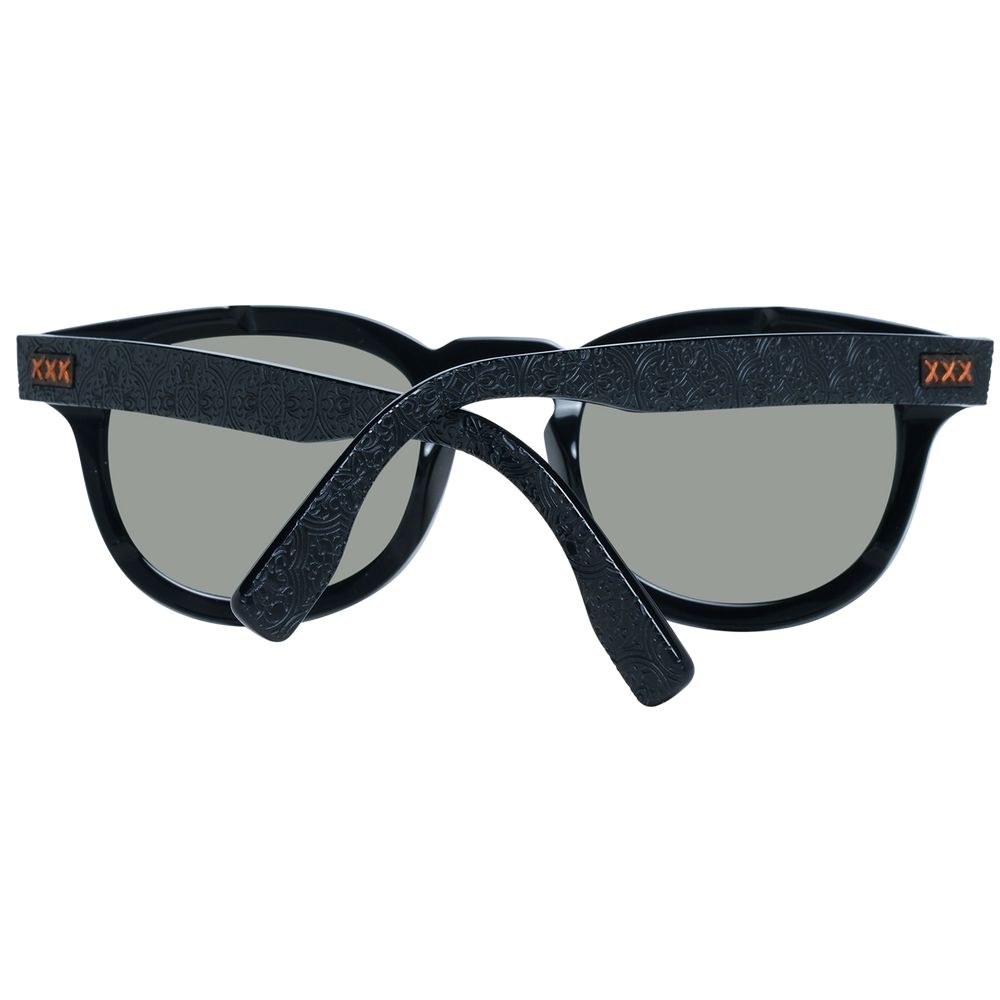 Zegna Couture Black Men Men's Sunglasses