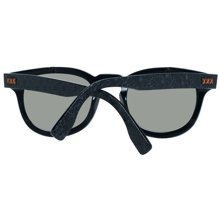 Zegna Couture Black Men Men's Sunglasses