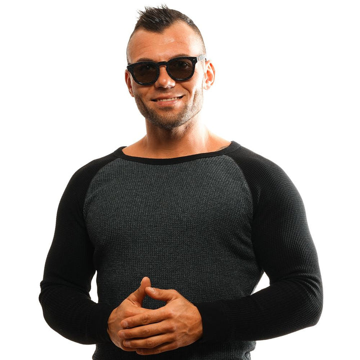 Zegna Couture Black Men Men's Sunglasses