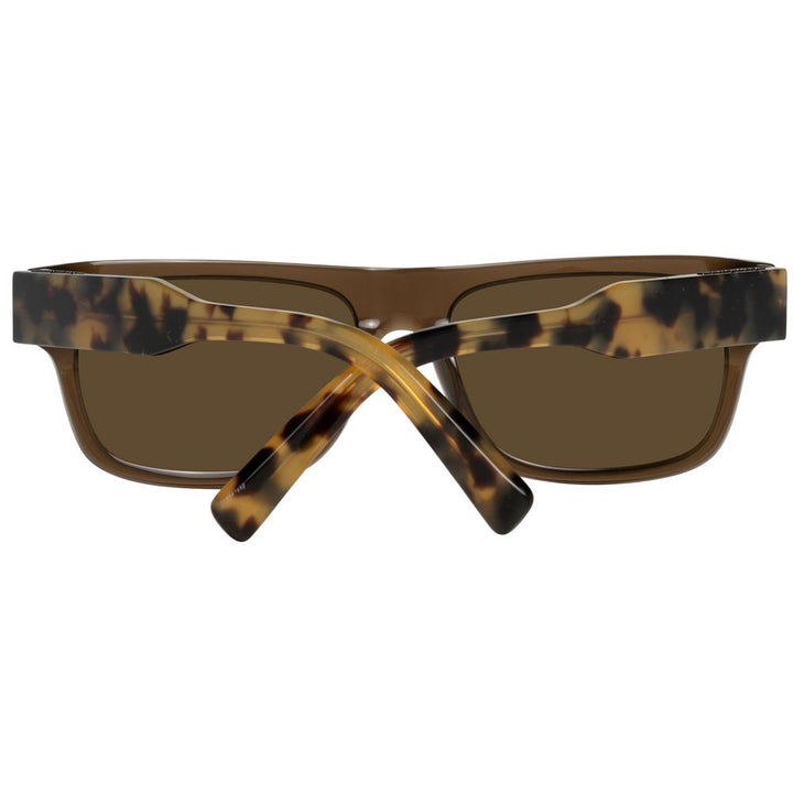 Ermenegildo Zegna Brown Men Men's Sunglasses