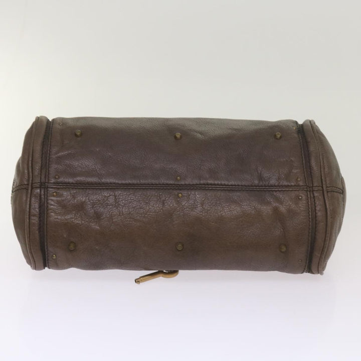 Chloe Paddington Shoulder Bag Leather Brown 66641