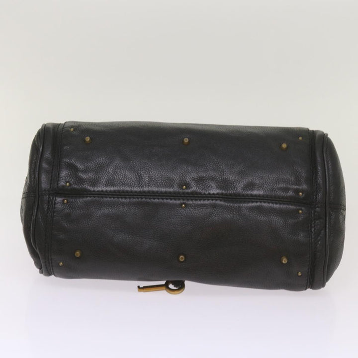 Chloe Paddington Shoulder Bag Leather Black 66642