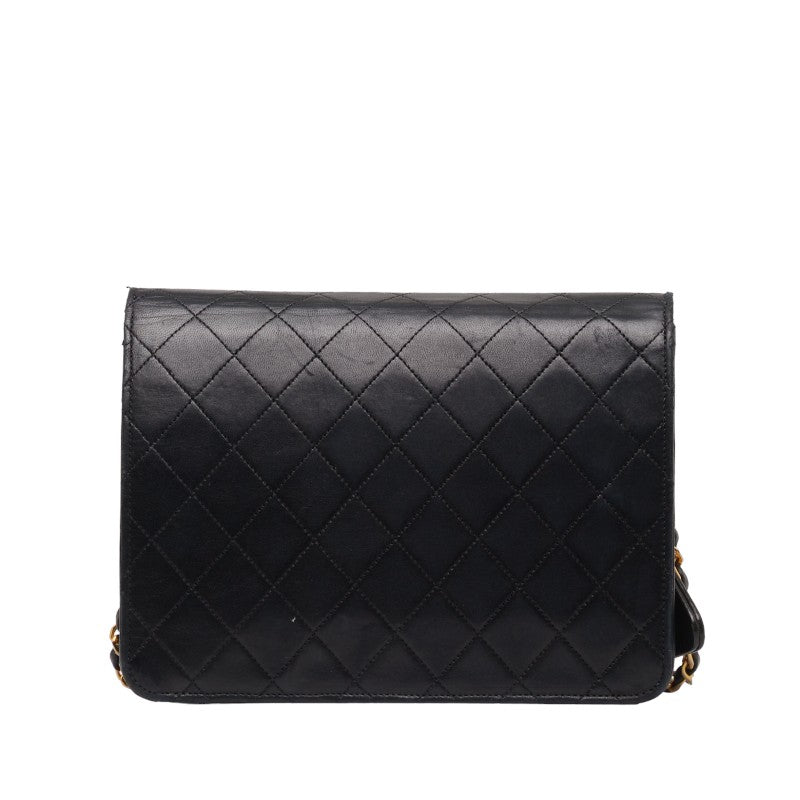 Top Quality Chanel Matrases Coco Pushlock Chain Shoulder Bag Black  S  Chanel